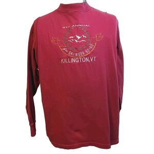 Vintage 90s Shirt Womens XL‎ Pink Signal Sports Ski Week Made In USA 1992